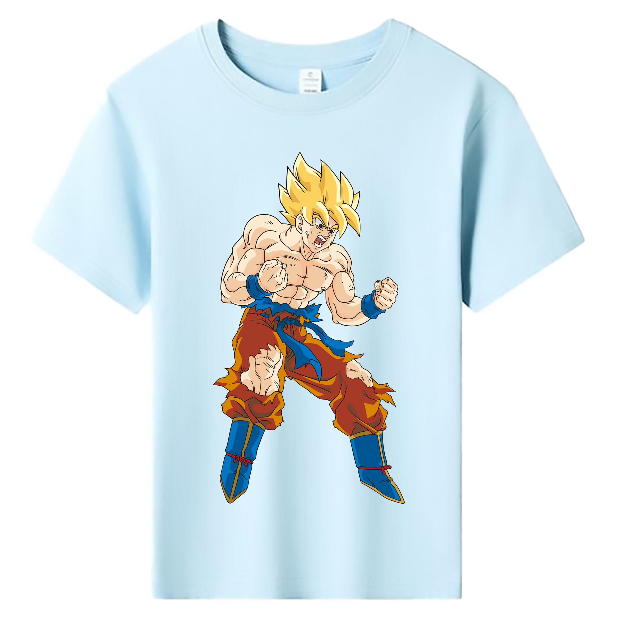 （画像用） ドラゴンボール 孫悟空（そん ごくう）Son Goku カカロット DRAGON BALL Kakarotto 綿100％キッズTシャツ（フロントプリント）